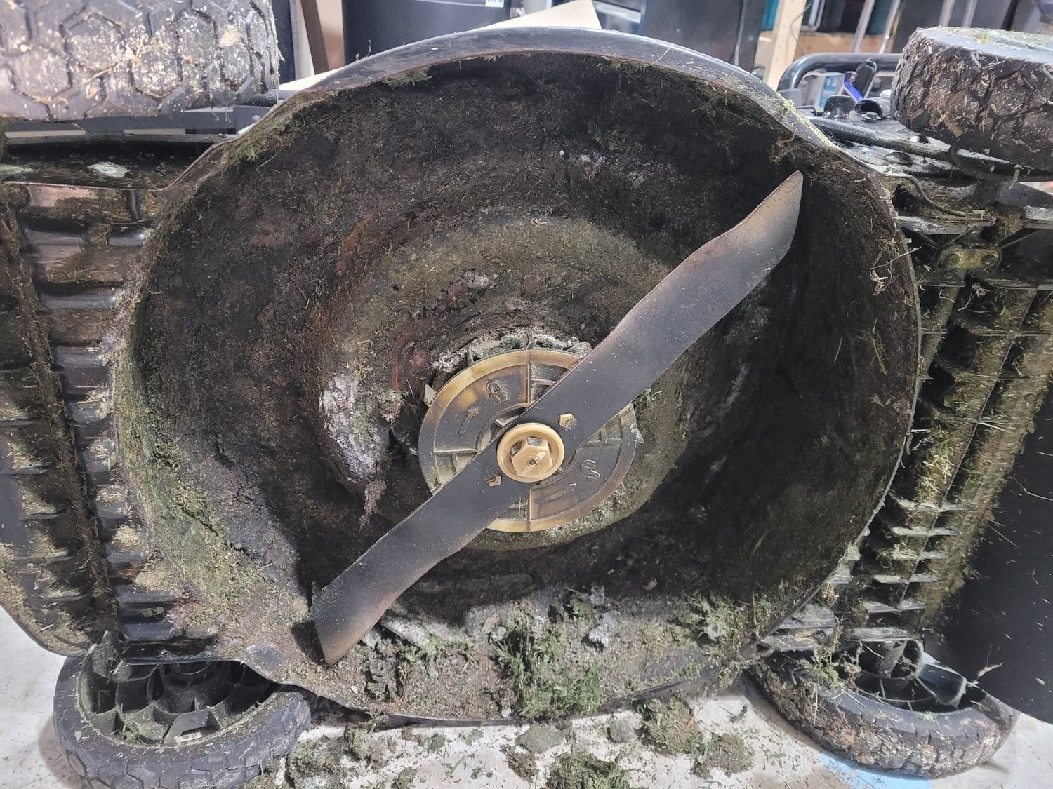 How to Restore a Rusted Mower Deck